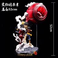 One Piece Figure gk Super Large F3 Two Luffy Fourth Gear Ape King Luffy Statue Model Decoration Gift Doll