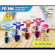 FD306 Music Cow Bike 3 Wheels Tricycle HappyCow Cow Bike Children's Cow Bike Toys