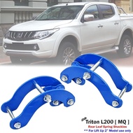 Lift 2" Rear Comfortable Shackles Lift Kit For Mitsubishi Triton 2015-2024