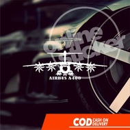 HERCULES A400 Airplane Sticker for rear window | Cutting sticker