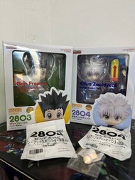 連特典現貨 goodsmile company GSC 黏土人 NENDOROIDO 2803 2804 hunter x hunter 奇犽 小傑 全職獵人