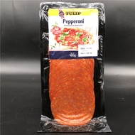 Denmark Tulip Pepperoni Chorizo Salami Italian Cooked Spicy Salad Rice Sausage Slices