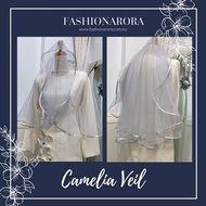 CAMELIA WEDDING VEIL - RIBBON VEIL