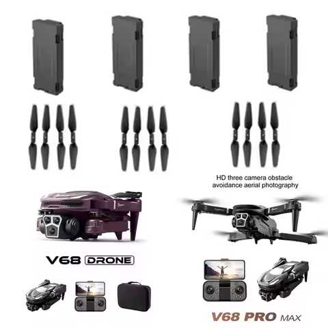 V68 Drone 3.7V 1800Mah Battery /Propeller USB V68 MAX Drone Original Spare Parts V68 Dron Battery V6