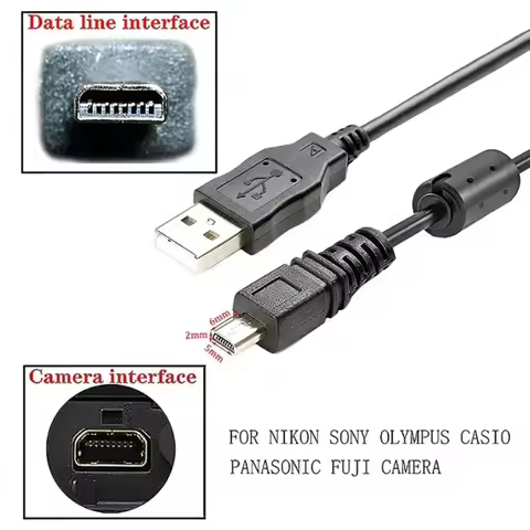 Camera Battery Charger For Nikon Coolpix Fuji FinePix Sony Cyber-shot Panasonic Lumix Olympus Pentax