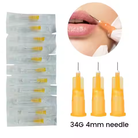 Small Painless Needle 34G 4mm 30G 31G 32G 13mm Sterile Packaged For Teeth Irrtigation micro Disposab