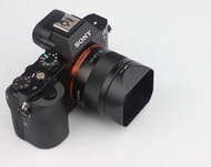 鏡頭遮光罩適用於索尼 FE35MM F2.8 FE 55MM F1.8鏡頭遮光罩 RX1R RX1M2相機