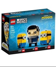 LEGO40420 Gru, Stuart and Otto(Brickheadz，Minions)