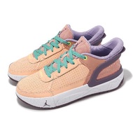 Nike 休閒鞋 Jordan Day 1 EasyOn 大童 女鞋 粉 紫 網布 緩衝 後踩式鞋跟 運動鞋 FQ1306-800