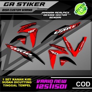 SIMPLE STRIPPING FOR HONDA VARIO NEW 125I 150I MALAYSIA 6 COOL ALREADY CUT, JUST STICK IT