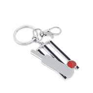 Cricket Bat Ball Stump Keychain | Sports Gift Souvenir for Cricket Fans & Players