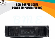ORIGINAL POWER AMPLIFIER FA5500 / FA 5500 RDW PROFESSIONAL