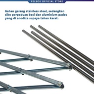 Pelbok Foldable Wall Towel Drying Rack 75 Cm Stainless Steel Anti-Rust