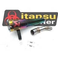 Akrapovic Rainbow Slip On Racing Exhaust for Cbr 150R Original/Facelift