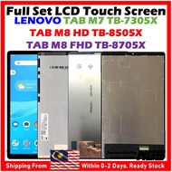 ORl NGS Brand Full Set LCD Touch Screen Compatible For LENOVO Tab M7 TB-7305X / Tab M8 HD TB-8505X /