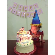 Upin & Ipin Topper Cake
