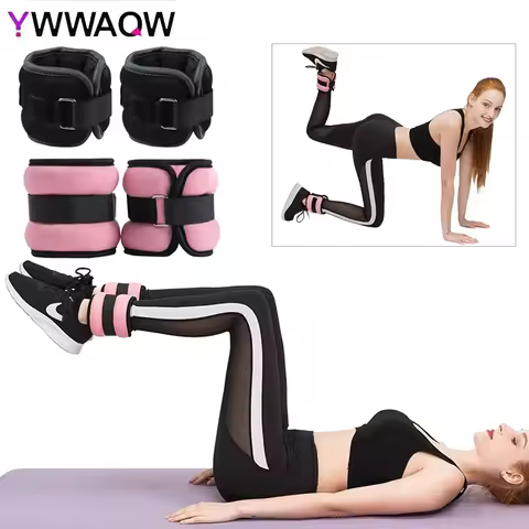 1Pair Ankle Weights for Men Women Kids,(0.5kg / 1kg Each Pack) Leg Arm Wrist Weights with Adjustable