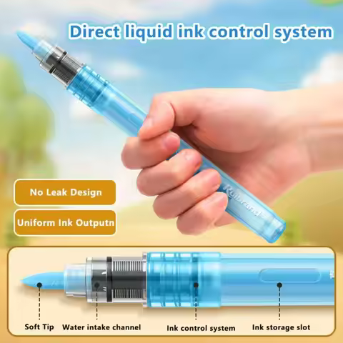 3Pcs High Viscosity Glue Pen Soft Tip Washable Adhesive Pen No Leak Design Quick Dry Direct Liquid G