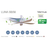 🔥NEW DESIGN🔥ALPHA VANNUS LUNA Ceiling Fan (56"/46"/40")/ALPHA 5 BLADE CEILING FAN/DC MOTOR CEILING FAN/ALPHA BABY FAN