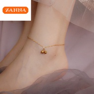 emas 916 original gold  beads full of stars anklets for women