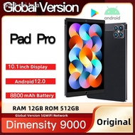 ✾ Version Pad Tablet 10.1inch Dimensity 9000 12GB 512GB Tablete 120Hz 2.5K Display 5G