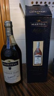 Martell Cordon Bleu 干邑白蘭地舊版92蓝盖馬爹利