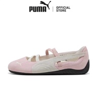 【PUMA Genuine】PUMA Shoes Women Low Cut Pink White Sneakers Ballet shoes Casual Shoes