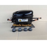 คอมเพรสเซอร์ตู้เย็น(Hitachi inverter DZ90x1Dใหม่ มีน้ำมันคอมพร้อมใช้)