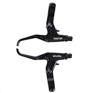 FOMTOR Bike Brake Levers Universal Aluminum Alloy Brake Handle 2.5 Finger for Mountain Bike, Kids Bi