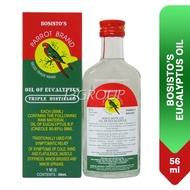 Bosistos Parrot Brand Eucalyptus Oil, 56ml