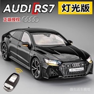 Trendy Hot Sale 1: 18 Audi RS7 Alloy Car Model Simulation Collection Car Model Remote Control Light 