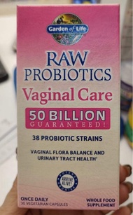 Garden of Life RAW PROBIOTICS生命花園500億女性益生菌膠囊30粒