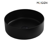 MAM013-8 เมลามีน อ่างล้างหน้า สีดำด้าน (Matte Black) MOGEN