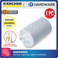 Karcher 90850950 Capacitor 32µF x 450VAC | FC5 Cordless | FC5 Cordless Premium | FC7 Cordless [ SPAR