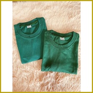 ◄ ▽ ❦ Keentex Plain Tshirt Emerald Green for Kids and Adult | Emerald Green Shirt