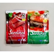 SARDIN VIRAL PEK MINI 230gm Harga Borong / Sardin Viral harga kilang / Sardines with Tomato Chili's (24PCS)