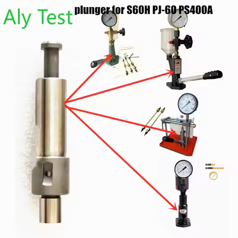 S60H PS600A PJ-60 Common Rail Diesel Fuel Injector Nozzle Tester 10mm Plunger