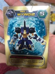 數碼暴龍 d tector 殘卡 自出