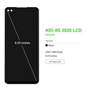 LCD For OPPO A93 4G / RENO 4 Display Touch Screen Assembly With Frame No Frame