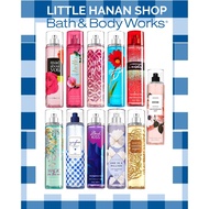 Perfume Fragrance Mist [ BATH AND BODY WORKS ] READY STOCK . INTO THE NIGHT. GINGHAM. PERFECT PEONY.