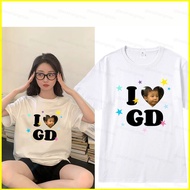 YT2 GD G-DRAGON summer T-shirt KPOP Short Sleeve Top Bigbang VIP fans gift YT2