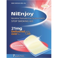 Nicotine Patches, 21mg, One-Step Transdermal Patch, Designed for Different Smoking Habits, 5-Week Pr
