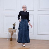Cargo JEANS SKIRT//CARGO JEANS SKIRT//JEANS SKIRT//CARGO SKIRT