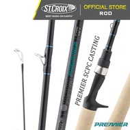 ST. CROIX Premier SCPC Casting 6'6ft-7ft Rod Joran Premium SCII Carbon Fiber Rod Butt Joint Tackles