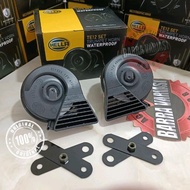 Hella waterproof double snail horn te12 12 volt 410/490hz 110db(a) 1p65 code 1019