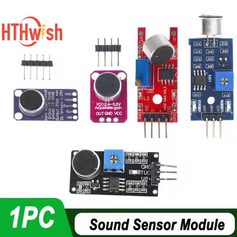 LM393 Sound Sensor Module Sound Control Sensor MAX4466 MAX9814 Switch Detection Whistle Switch Micro