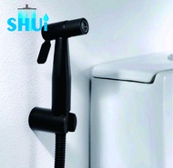 Jet Shower Set Hitam stainless / Bidet Cebok Stainless / Spray Bidet Hitam
