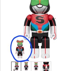 收/徵 Bearbrick 100% only，仮面 假面騎士 Rider Stronger