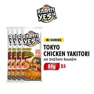A642-(4 PCS) Tokyo Chicken Fried Yes Ramenmie 84g Pack of 4 Packs - M3