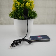 2-line 3.5mm clip-on microphone, online school youtuber microphone